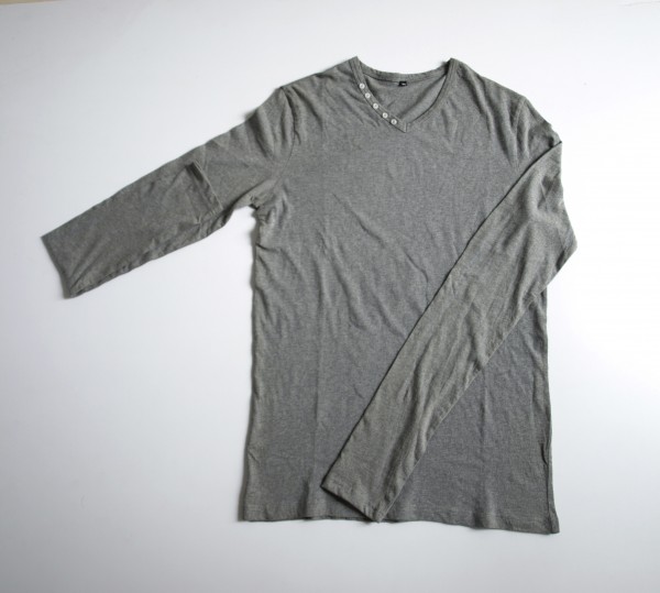 Tshirt col V 100% coton – grande taille.