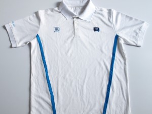 Tshirt en micro polyester avec sublimation logo pour un usage promotionnel.